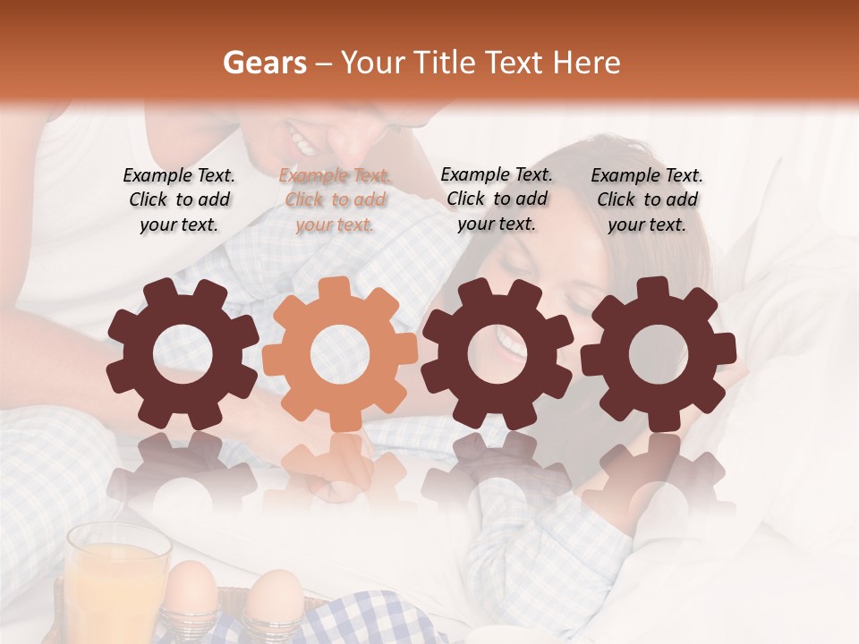 Juice Couple Pleasure PowerPoint Template