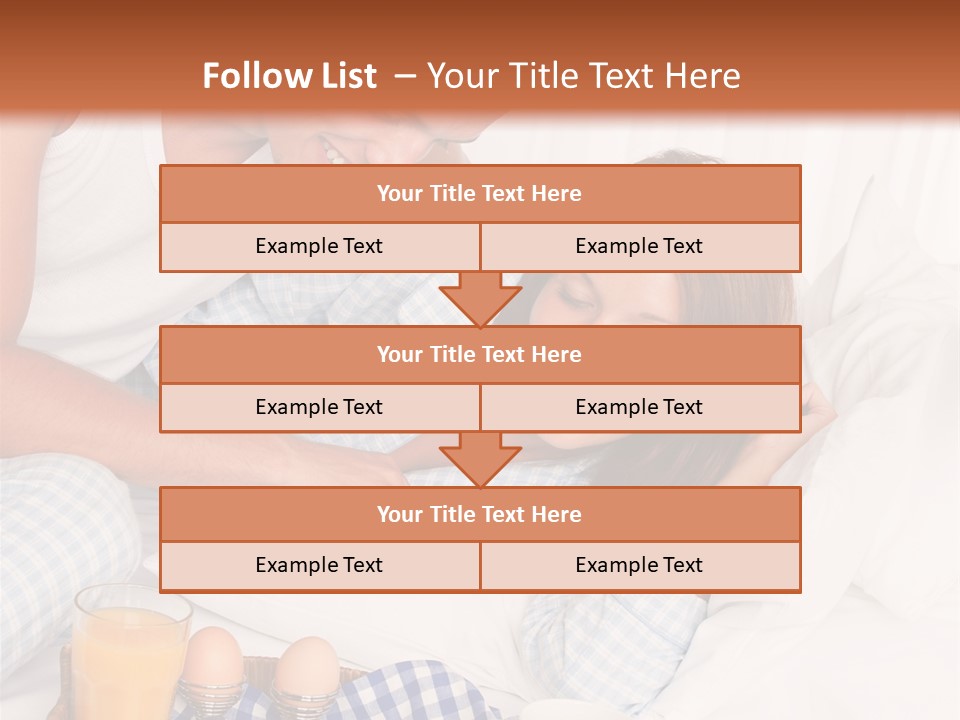 Juice Couple Pleasure PowerPoint Template
