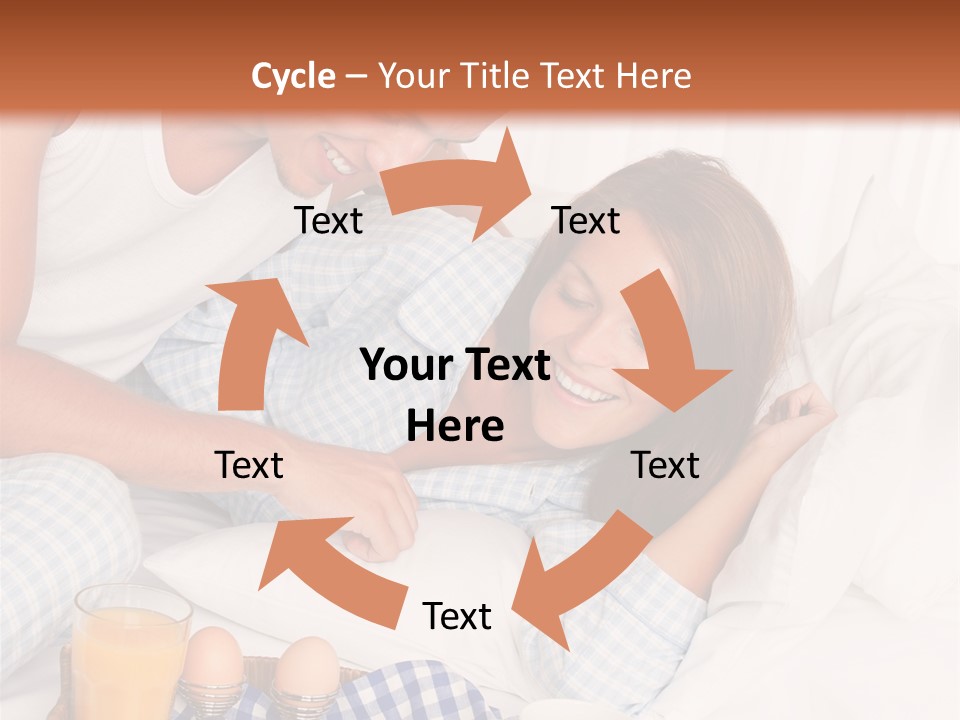 Juice Couple Pleasure PowerPoint Template