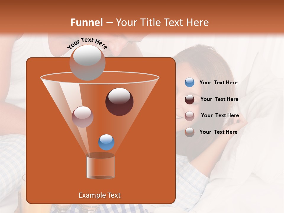 Juice Couple Pleasure PowerPoint Template