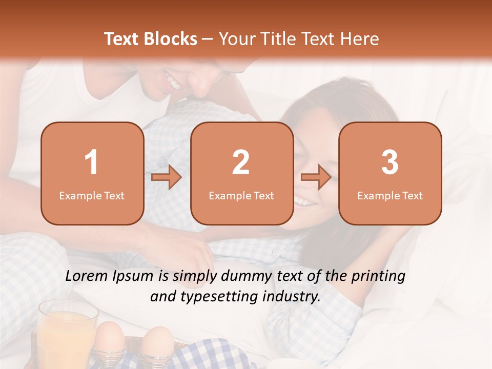Juice Couple Pleasure PowerPoint Template
