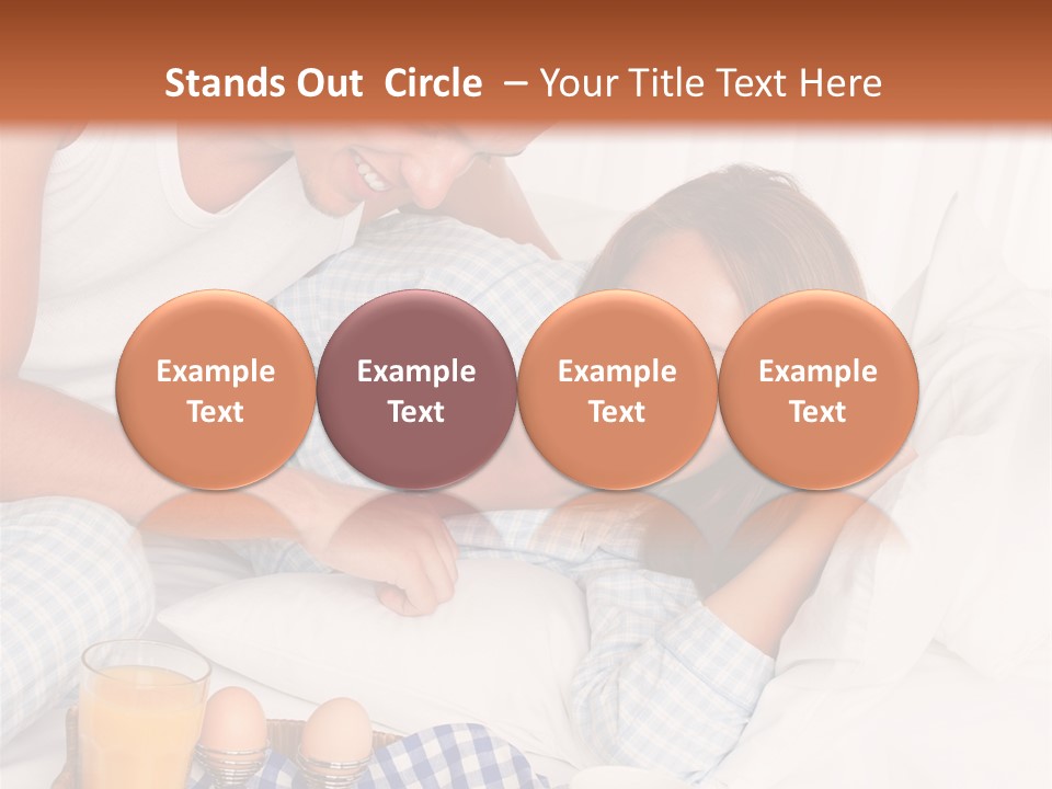 Juice Couple Pleasure PowerPoint Template