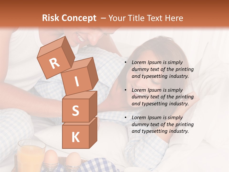 Juice Couple Pleasure PowerPoint Template