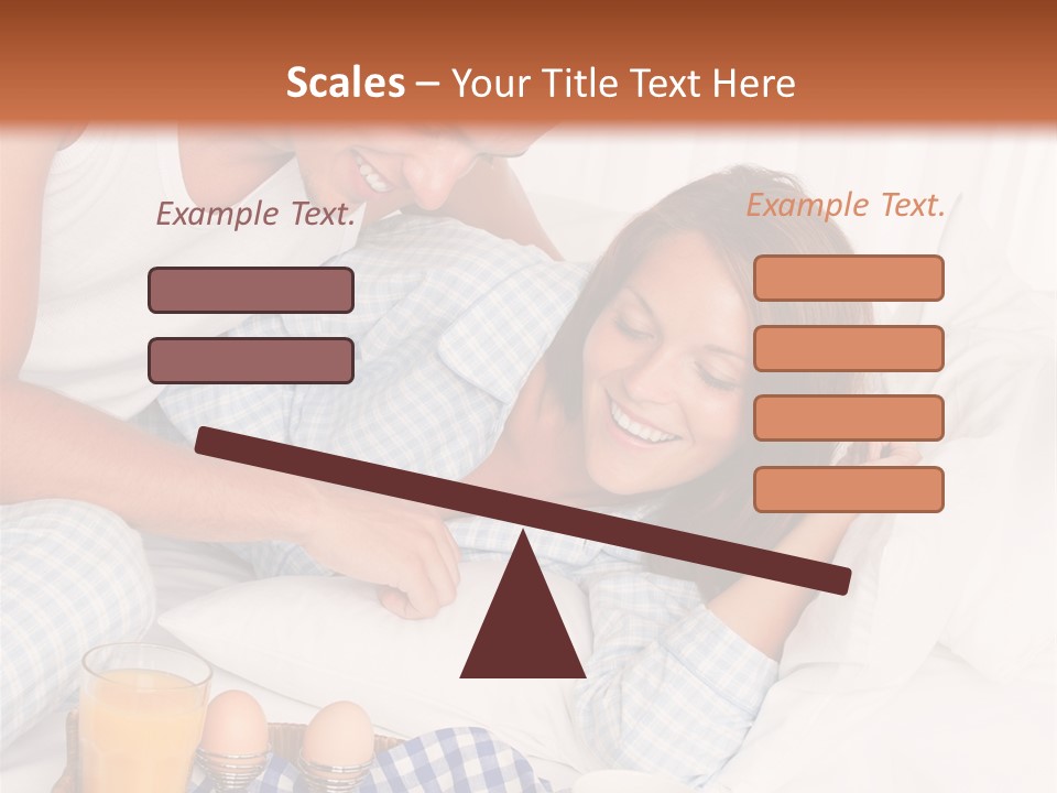 Juice Couple Pleasure PowerPoint Template