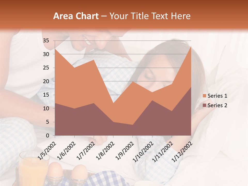 Juice Couple Pleasure PowerPoint Template