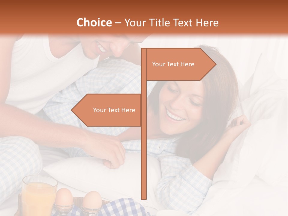 Juice Couple Pleasure PowerPoint Template