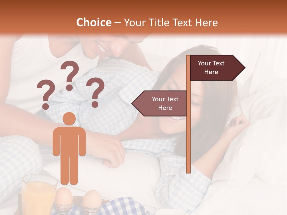 Juice Couple Pleasure PowerPoint Template