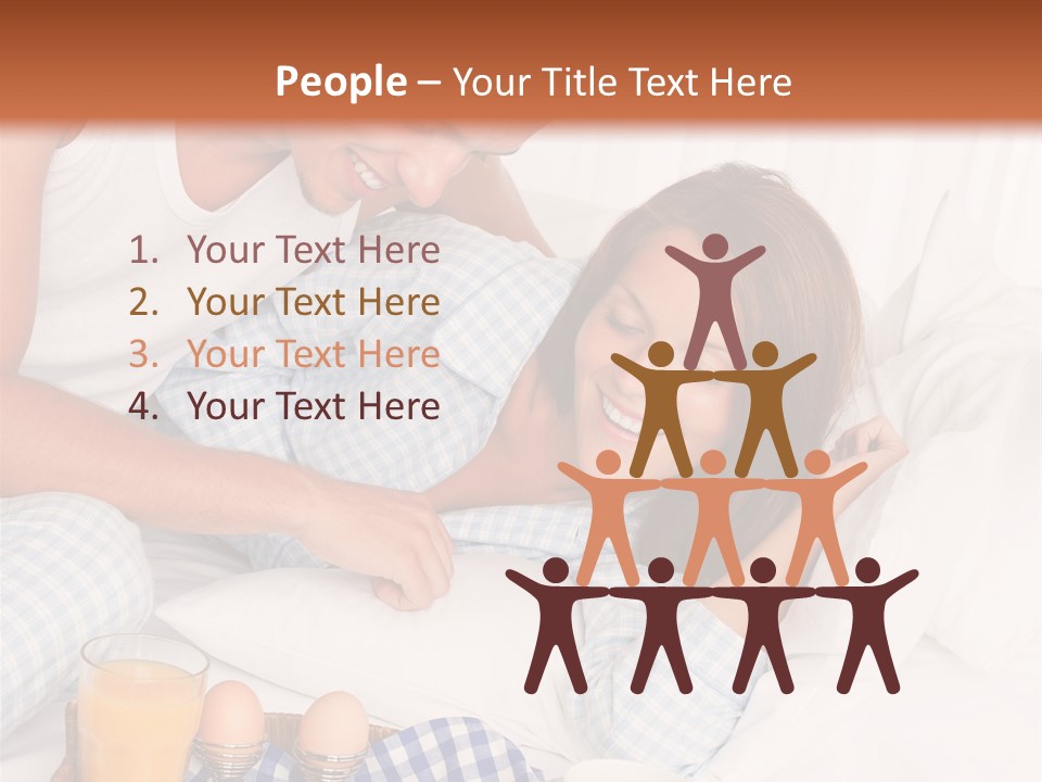 Juice Couple Pleasure PowerPoint Template