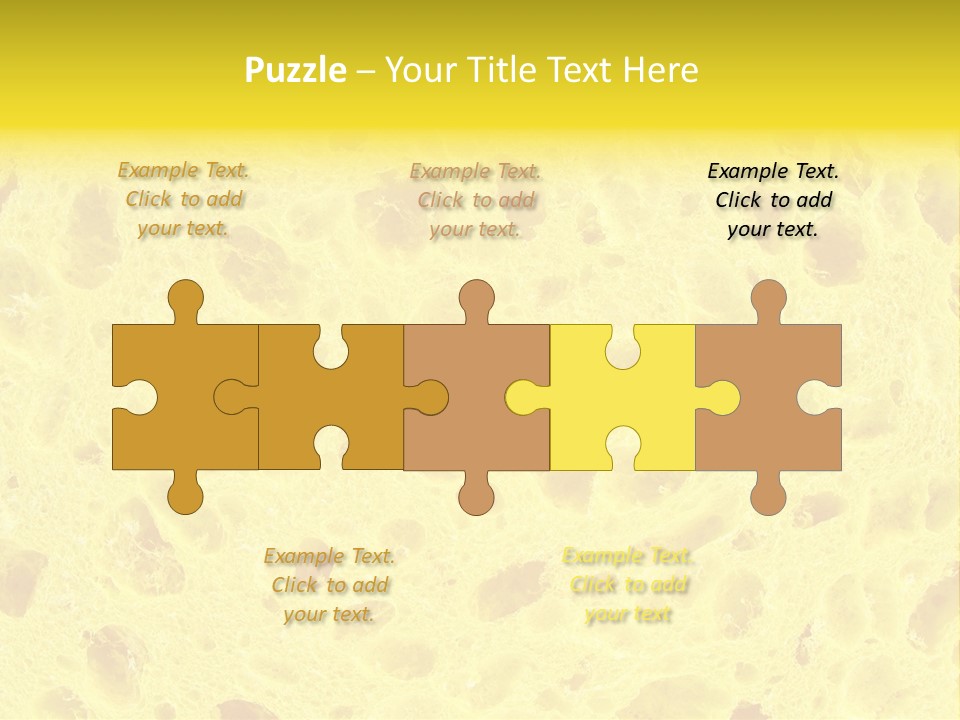 Sponge Surface PowerPoint Template