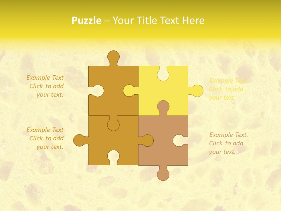 Sponge Surface PowerPoint Template
