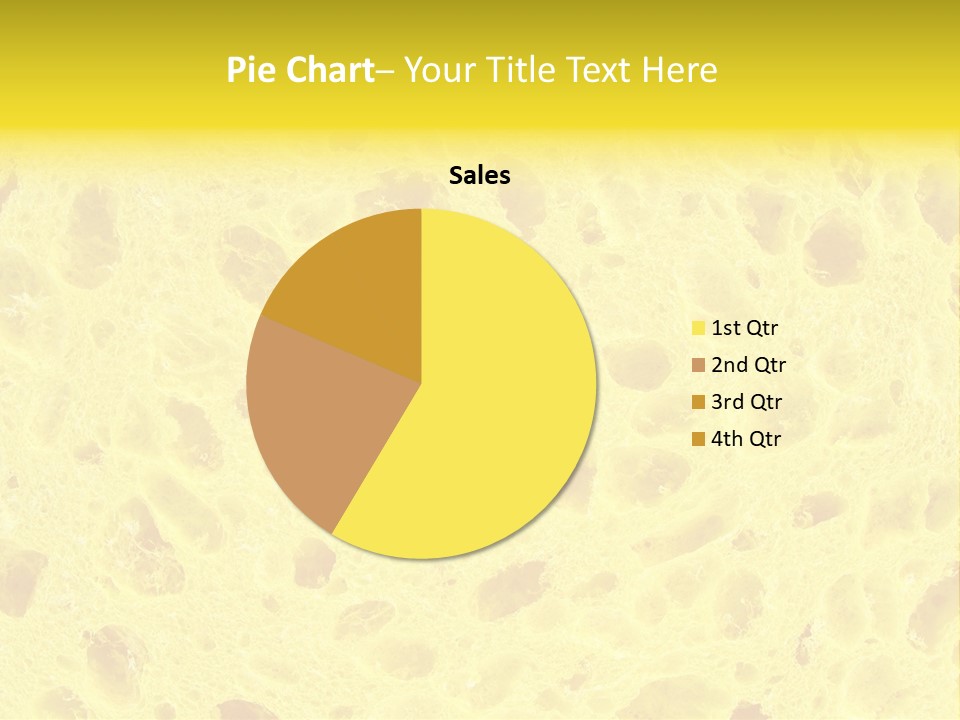 Sponge Surface PowerPoint Template