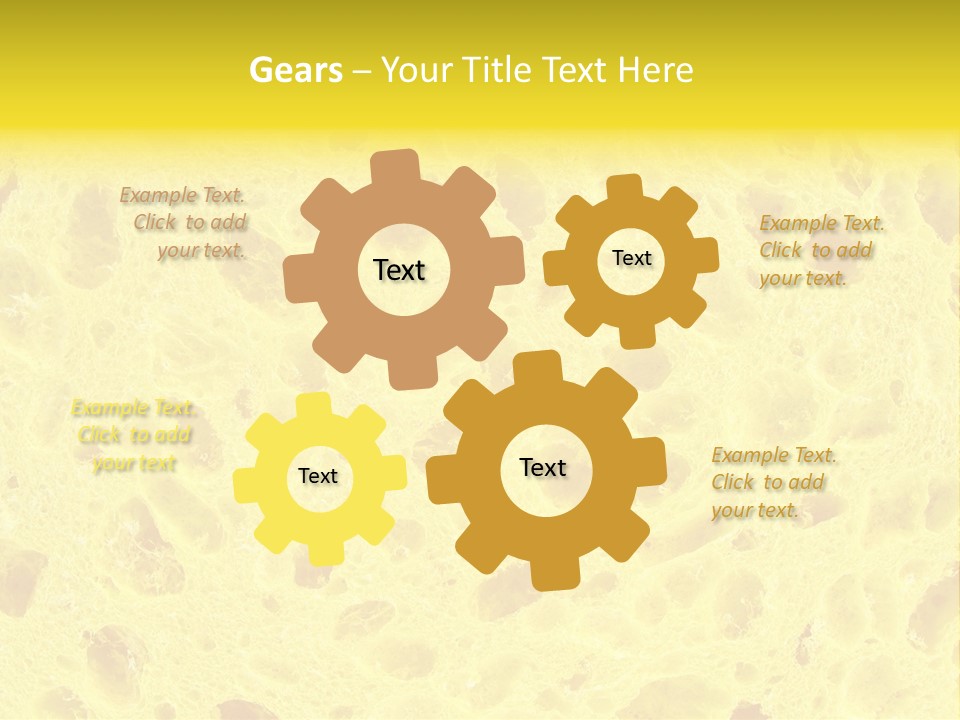 Sponge Surface PowerPoint Template