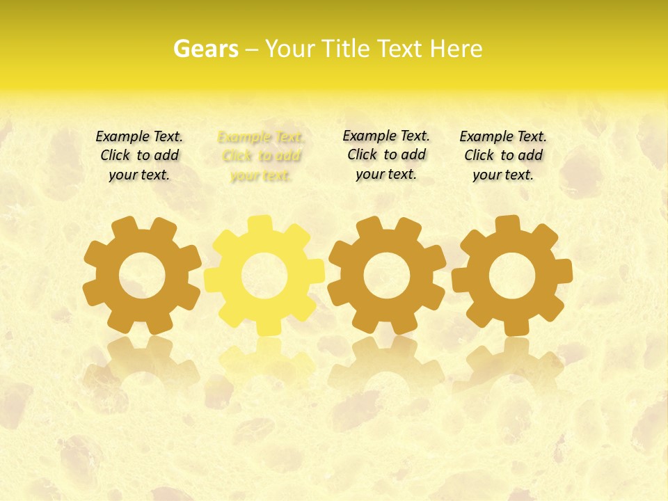 Sponge Surface PowerPoint Template