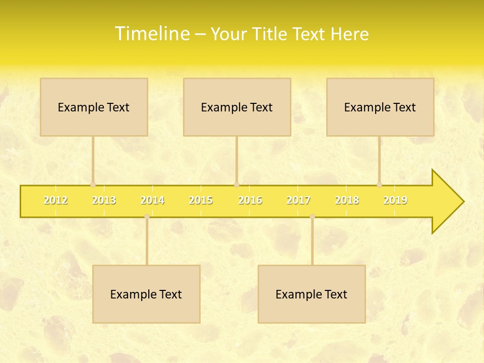Sponge Surface PowerPoint Template