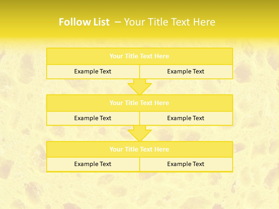 Sponge Surface PowerPoint Template