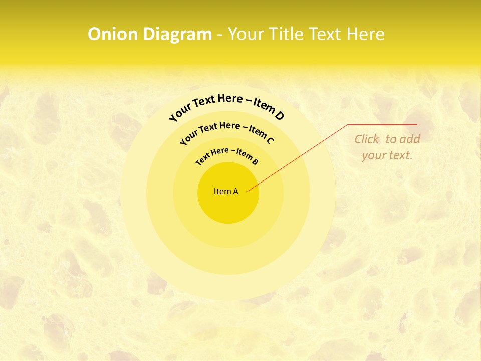 Sponge Surface PowerPoint Template