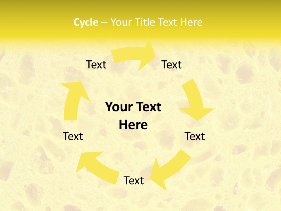 Sponge Surface PowerPoint Template