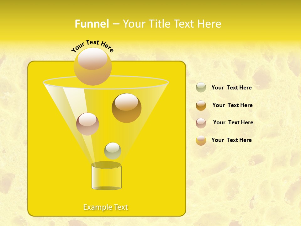 Sponge Surface PowerPoint Template