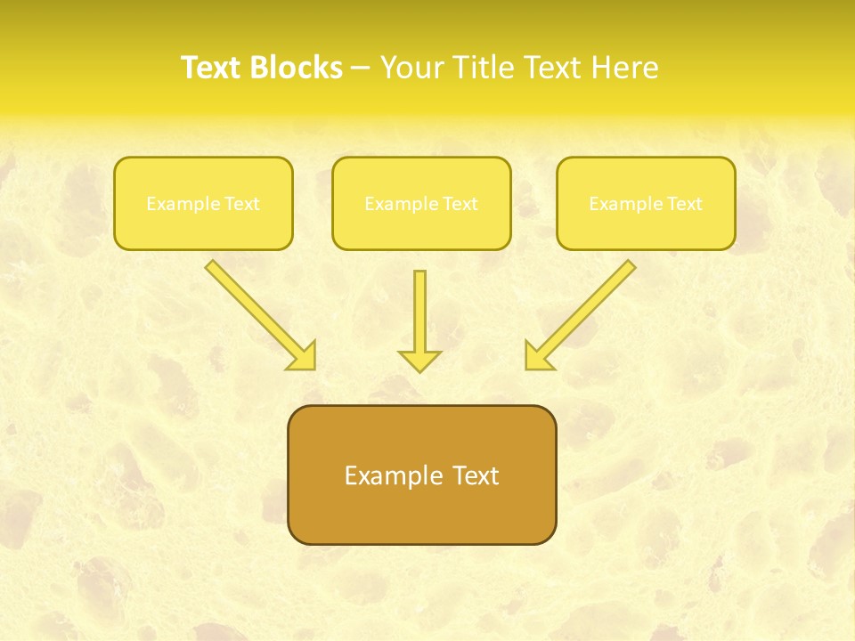 Sponge Surface PowerPoint Template
