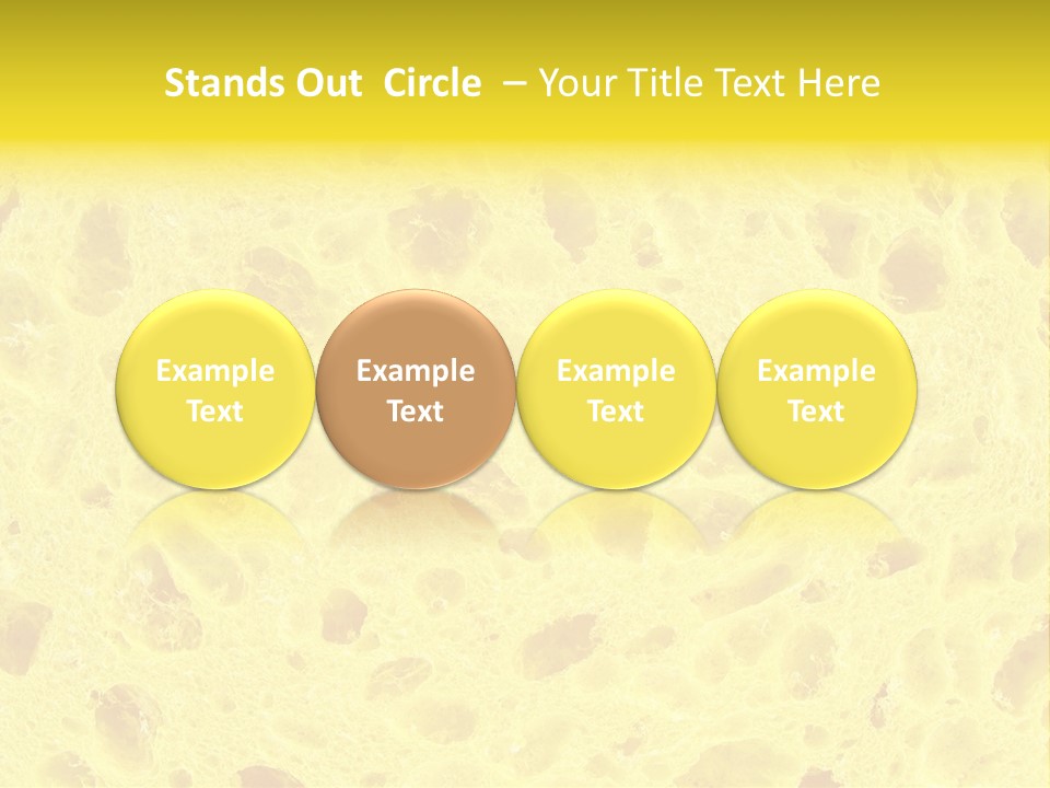 Sponge Surface PowerPoint Template