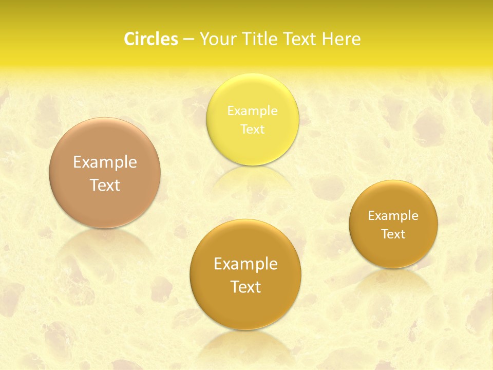 Sponge Surface PowerPoint Template