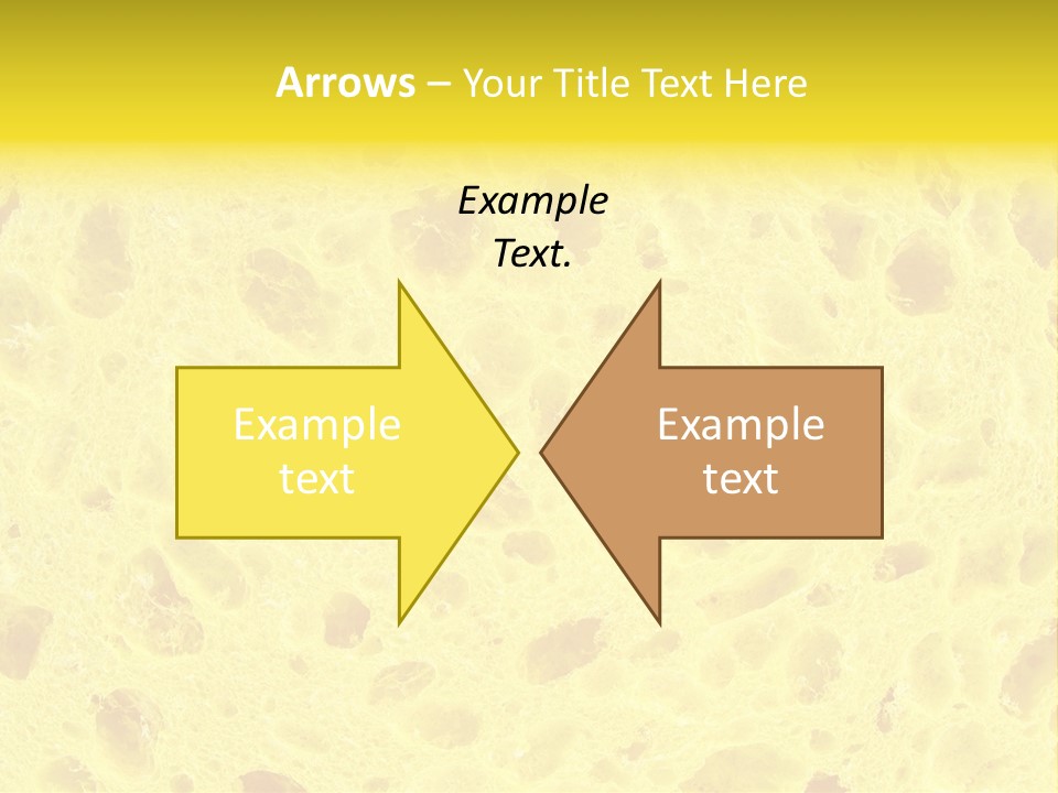 Sponge Surface PowerPoint Template