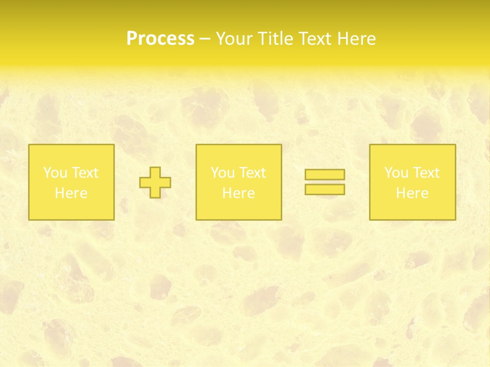 Sponge Surface PowerPoint Template