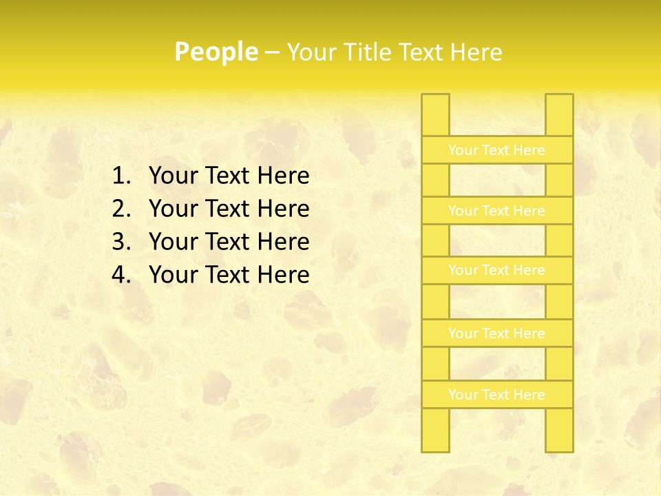 Sponge Surface PowerPoint Template