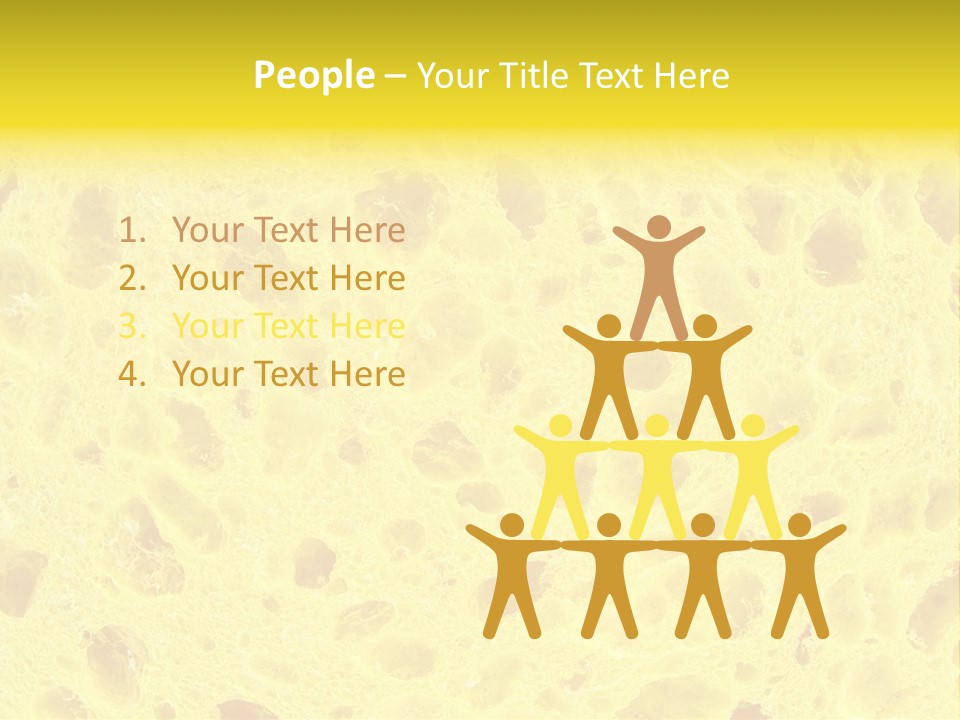 Sponge Surface PowerPoint Template