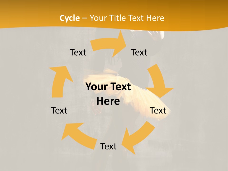 Modern Dance Poses PowerPoint Template