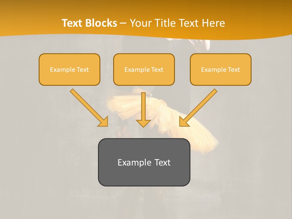 Modern Dance Poses PowerPoint Template