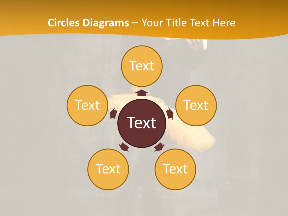 Modern Dance Poses PowerPoint Template