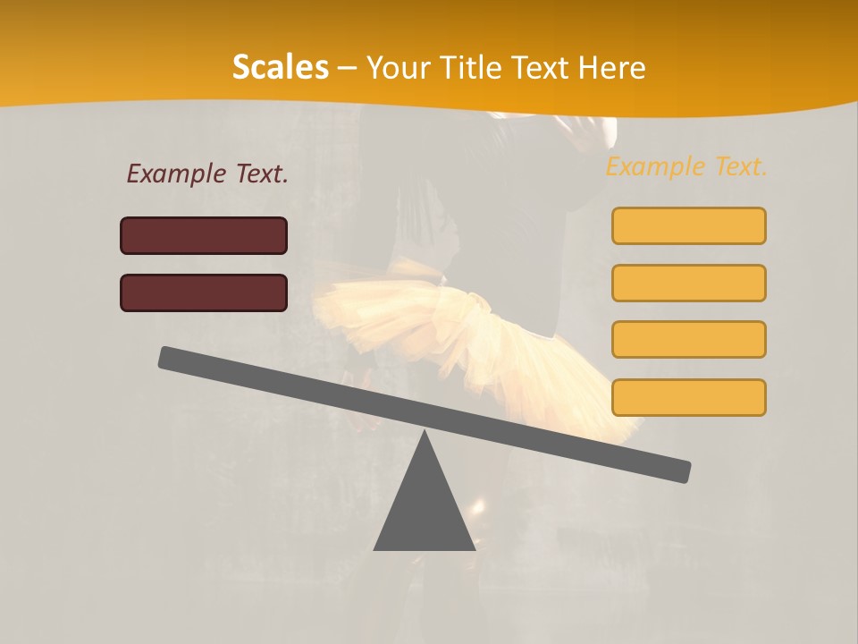 Modern Dance Poses PowerPoint Template
