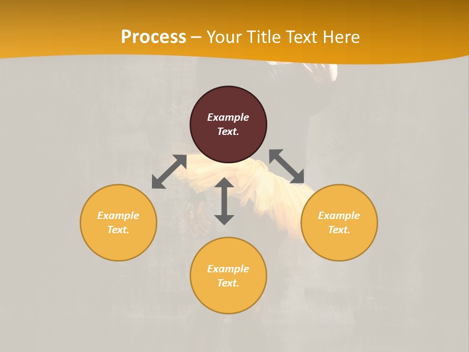 Modern Dance Poses PowerPoint Template