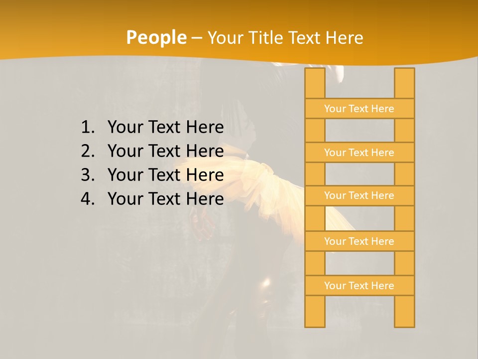 Modern Dance Poses PowerPoint Template