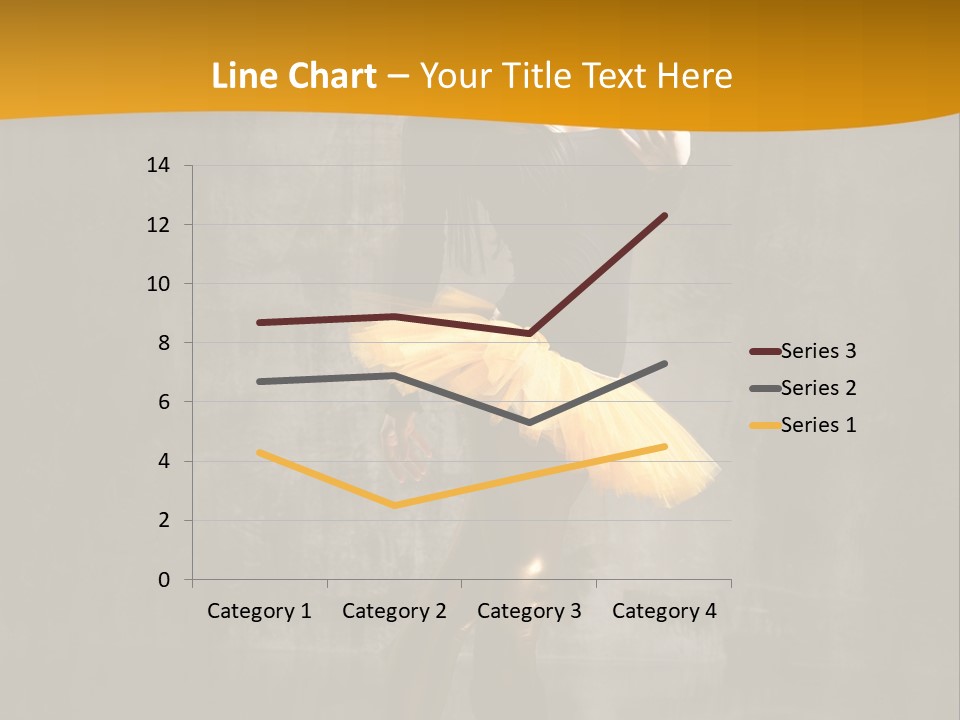 Modern Dance Poses PowerPoint Template