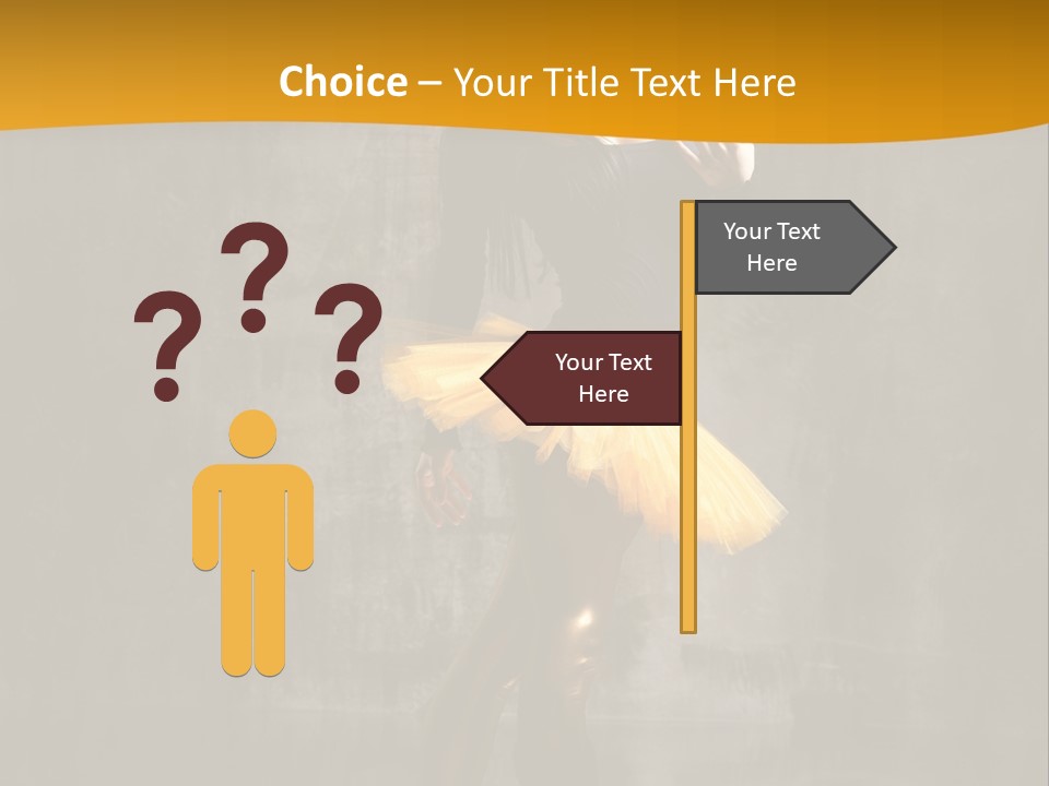Modern Dance Poses PowerPoint Template