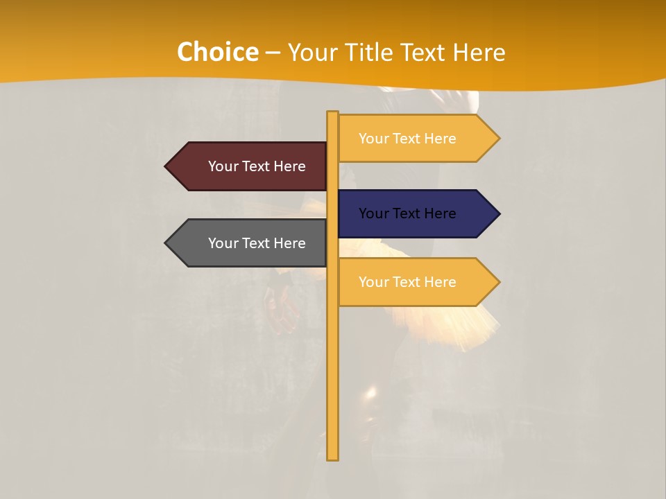 Modern Dance Poses PowerPoint Template