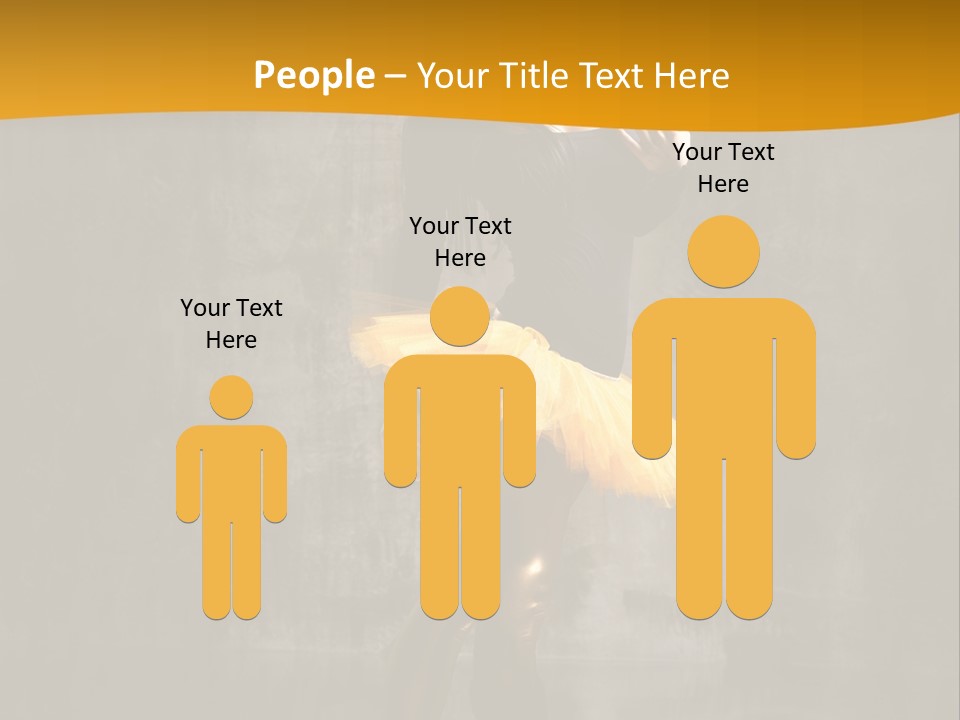 Modern Dance Poses PowerPoint Template