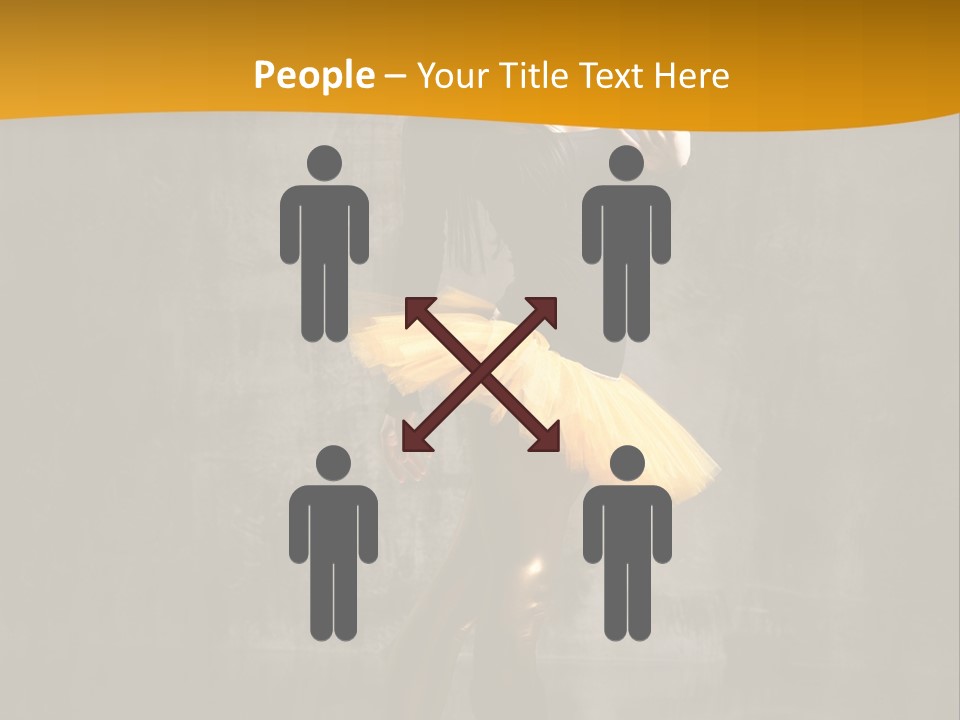 Modern Dance Poses PowerPoint Template