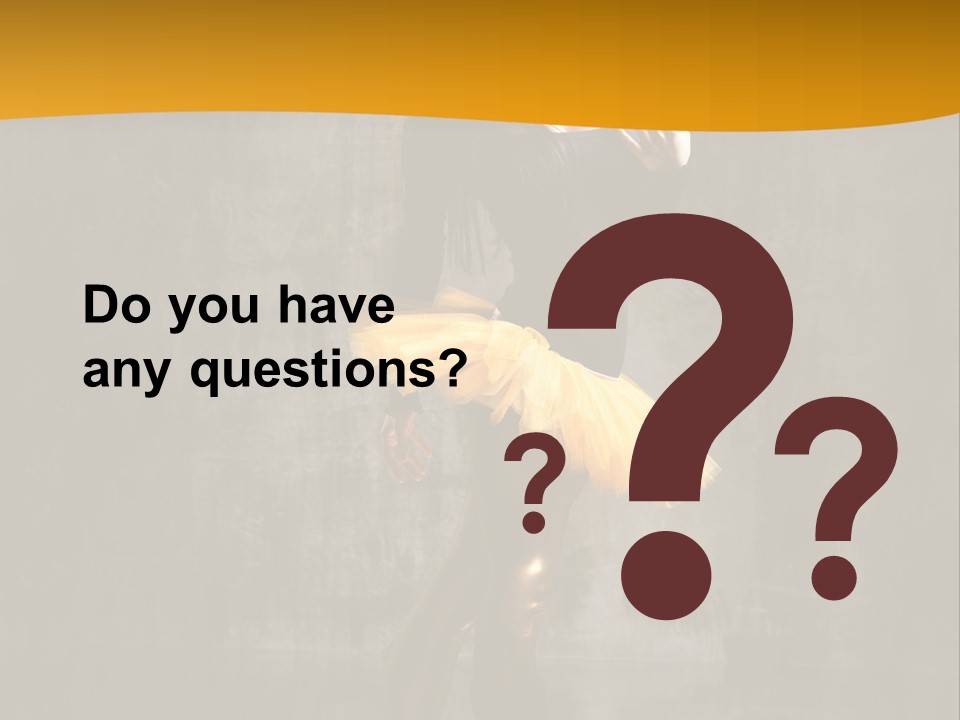 Modern Dance Poses PowerPoint Template