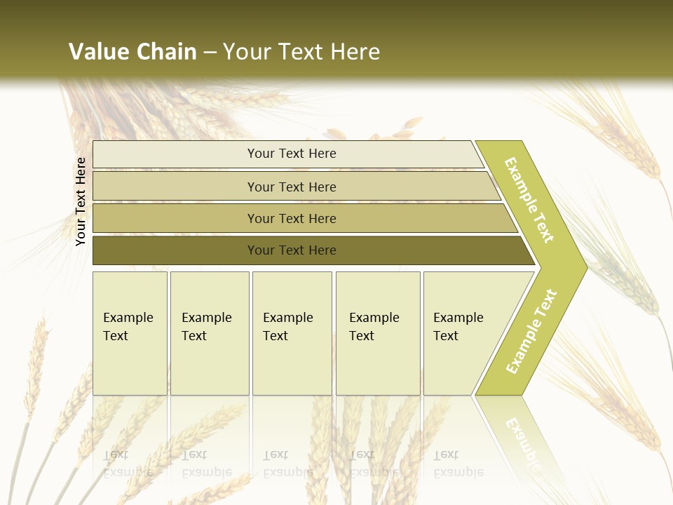 Dry Hay Wheat PowerPoint Template
