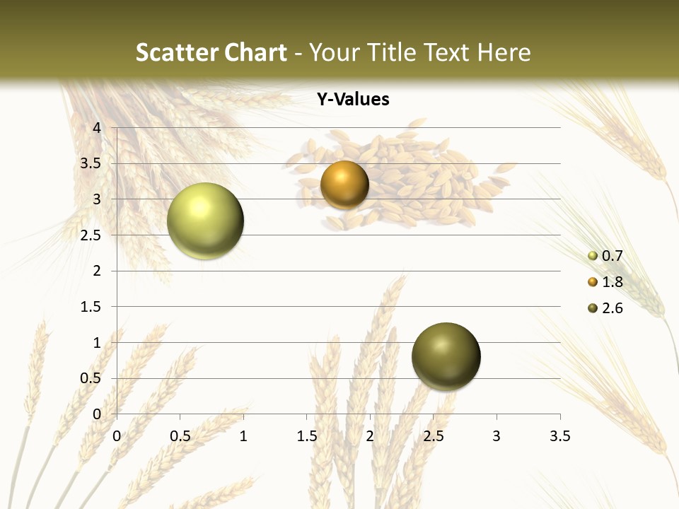Dry Hay Wheat PowerPoint Template
