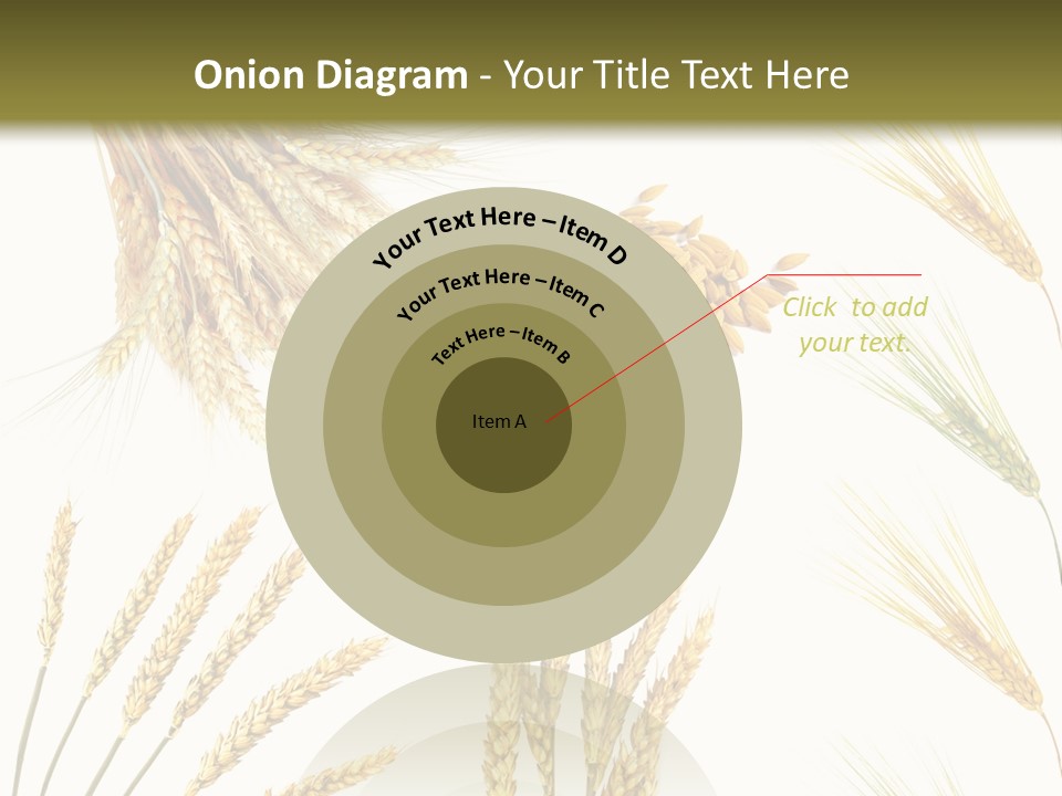 Dry Hay Wheat PowerPoint Template