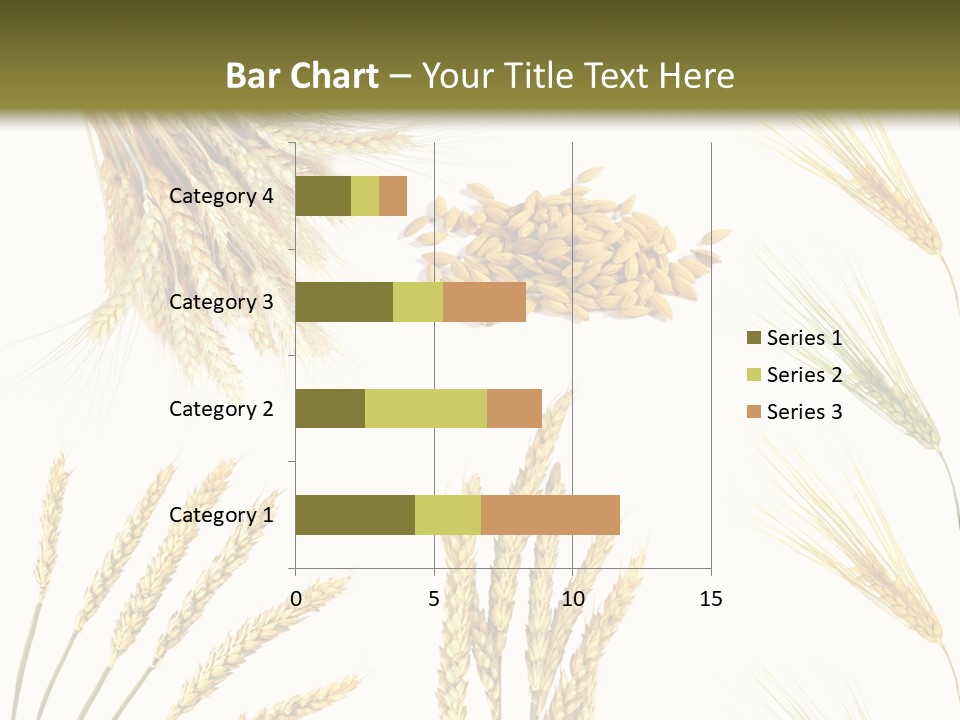 Dry Hay Wheat PowerPoint Template