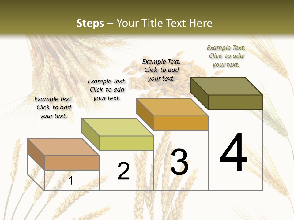Dry Hay Wheat PowerPoint Template