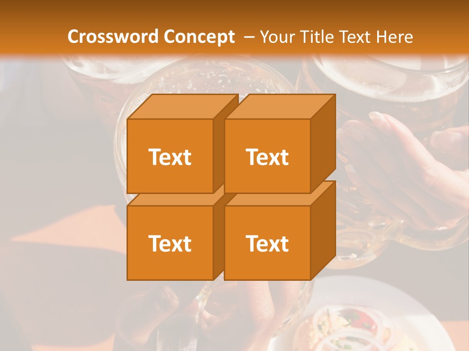 Germany Glass Tracht PowerPoint Template