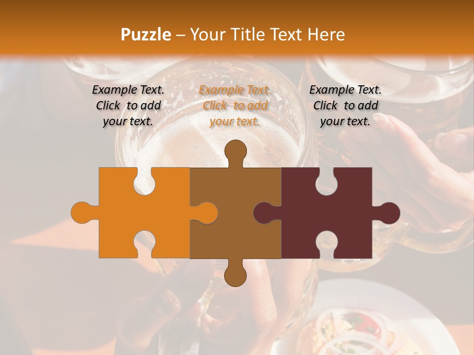 Germany Glass Tracht PowerPoint Template