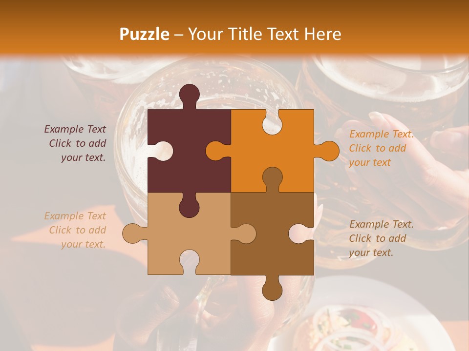 Germany Glass Tracht PowerPoint Template