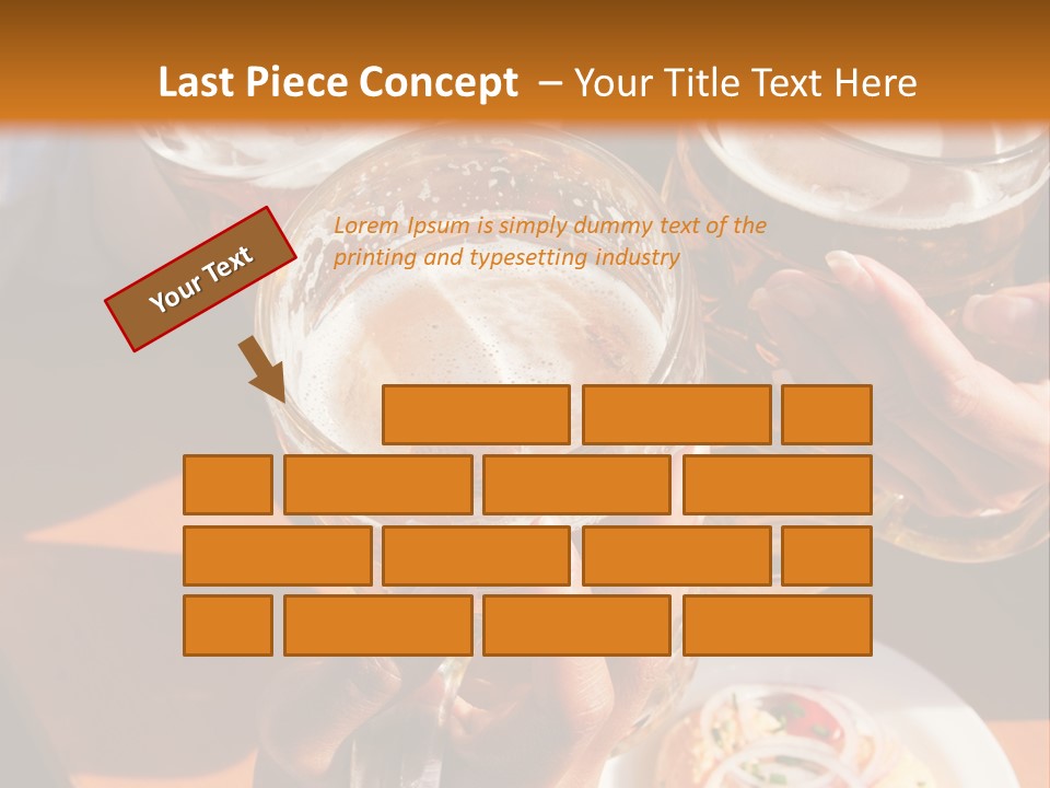 Germany Glass Tracht PowerPoint Template